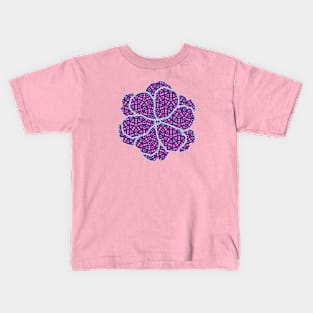 Patterned Petal Flower Kids T-Shirt